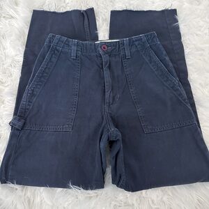 Reformation Dark Blue cargo pants 24